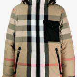 Jaqueta xadrez Burberry