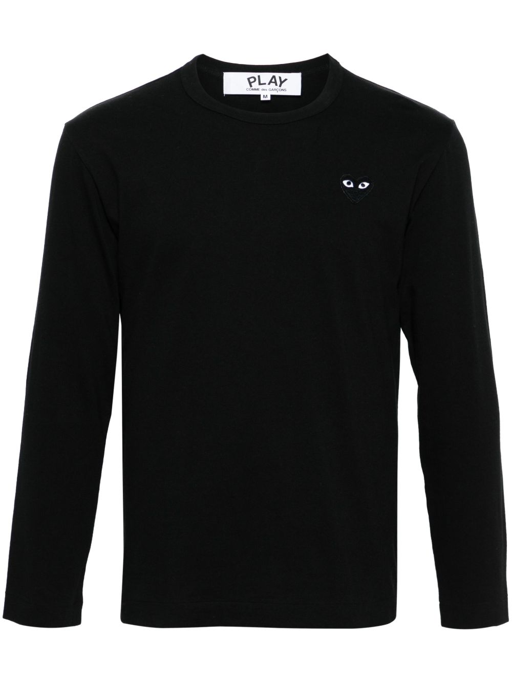 Camiseta de algodão CDG Play
