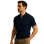 Camisa Polo Meio Zíper Riviera