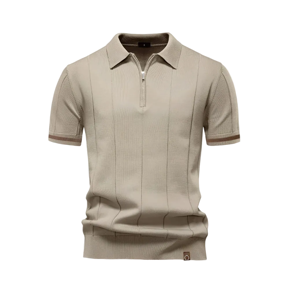 Camisa Polo Meio Zíper Riviera