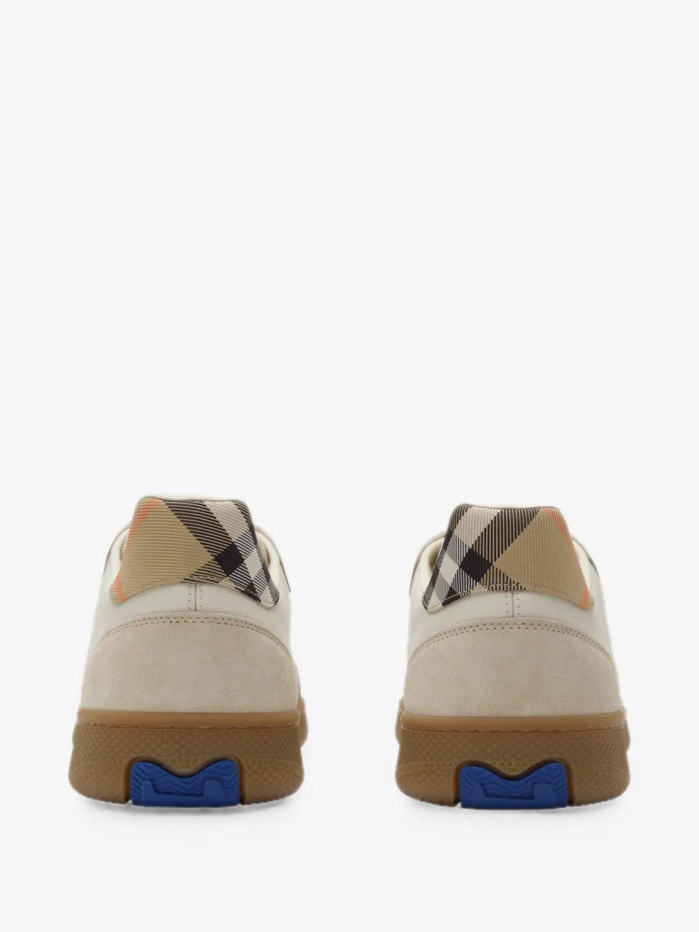 Tênis Terrace Check de couro Burberry