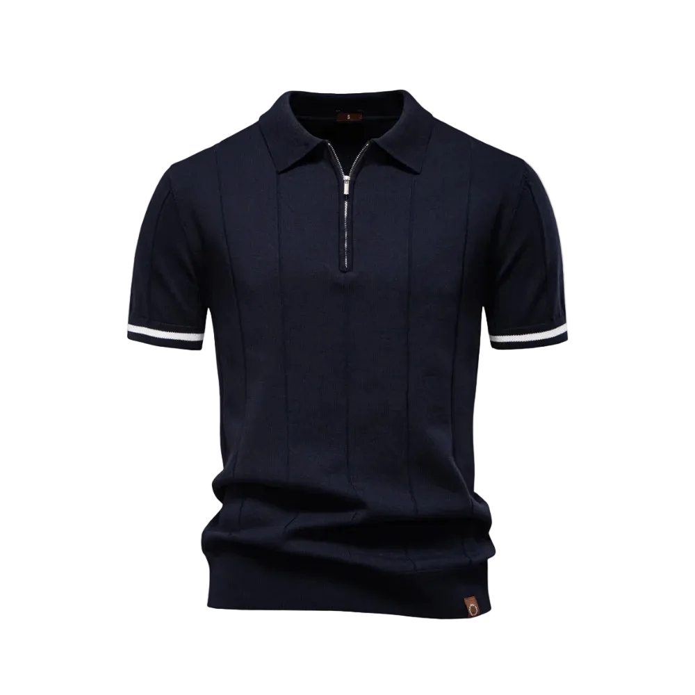 Camisa Polo Meio Zíper Riviera