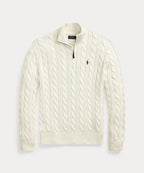 Suéter Polo Tricot Meio Ziper