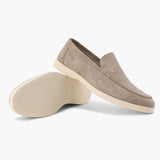 Mocassins de Camurça Bege