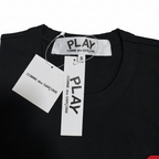 Camiseta "Play Basic" CDG Black