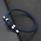 Pulseira de Corda Italiana Blue