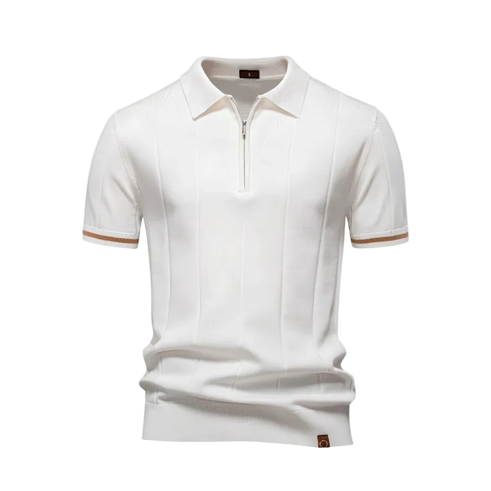 Camisa Polo Meio Zíper Riviera
