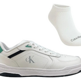 Kit Tênis Casual Court Ck E Meia