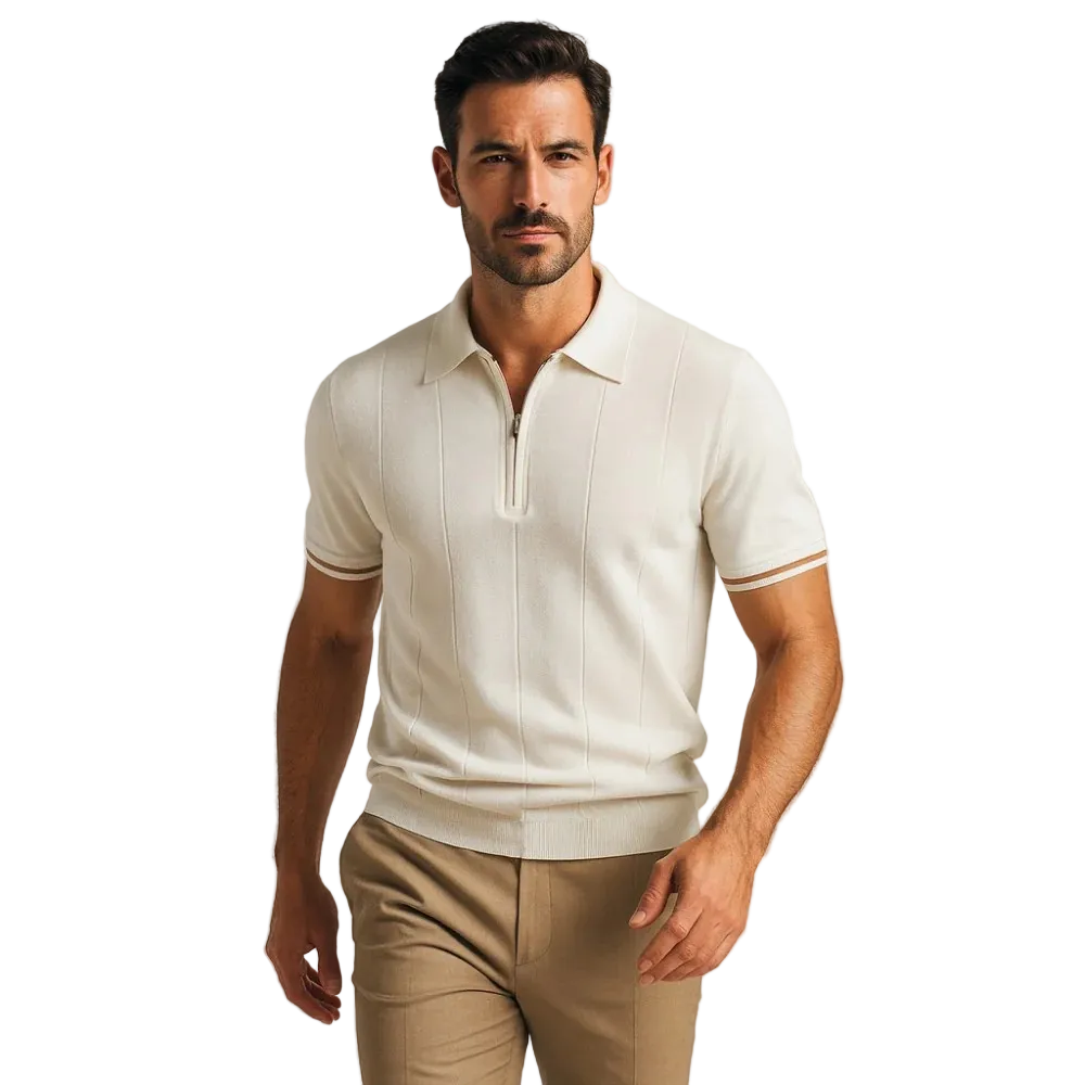 Camisa Polo Meio Zíper Riviera