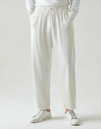Calça de linho Stephanor Branco