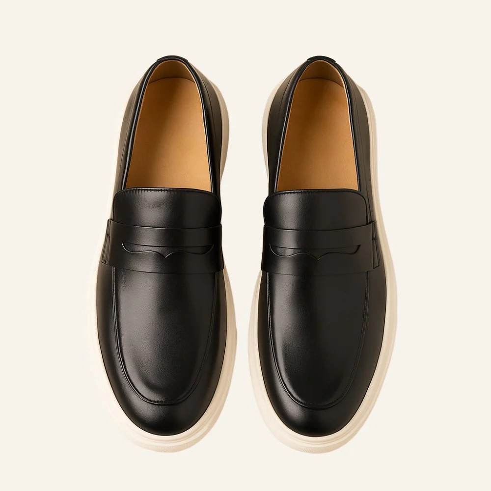 Mocassim de Couro Italiano Miliani